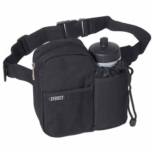 Everest Trading Everest BH14NB-BK 7.5 in. Bottle Pack with Shoulder Strap BH14NB-BK - main